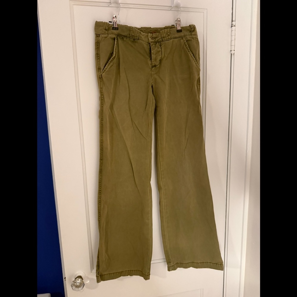 FP Movement by Free People Olive Flare Jeans